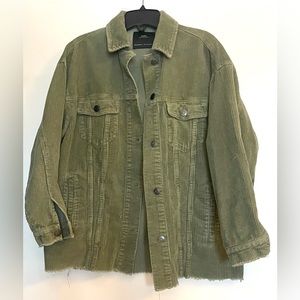 ZARA Corduroy button-up Jacket